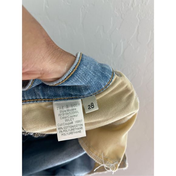RAG & BONE Jean Shorts Size 28 - Picture 7 of 7
